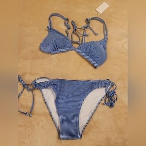 Blue Strip Bikini